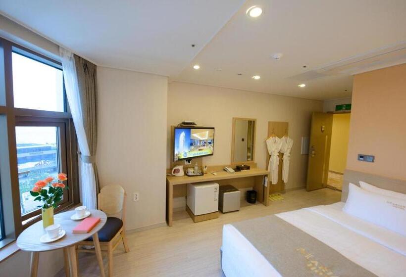 带城市景观的标准间, Haeundae Marianne