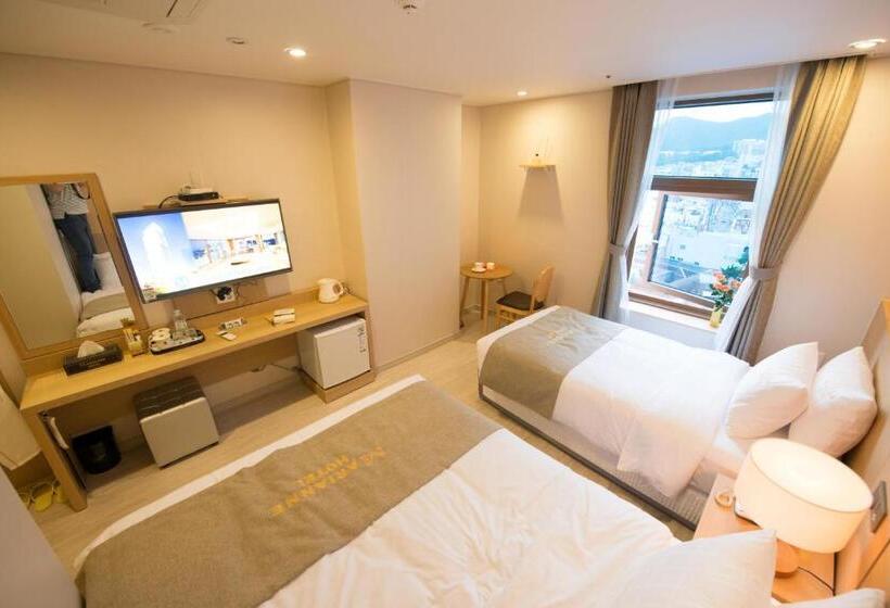 带城市景观的高级房间, Haeundae Marianne