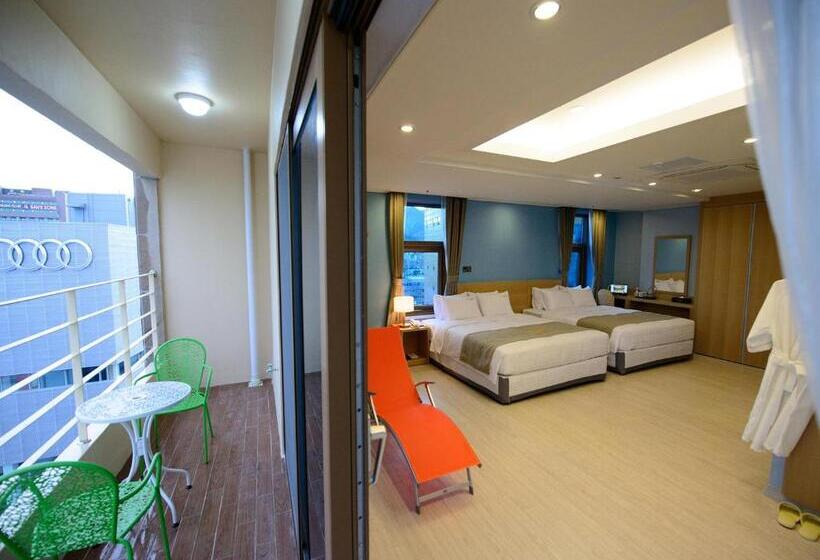 豪华家庭房间, Haeundae Marianne