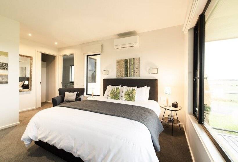 침실 1개 디럭스 아파트, Hilltop Apartments Phillip Island Adults Only