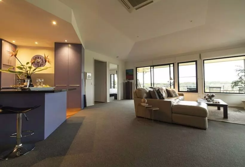 Deluxe-huoneisto 1 Makuuhuone, Hilltop Apartments Phillip Island Adults Only