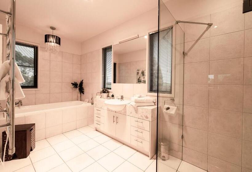 침실 1개 디럭스 아파트, Hilltop Apartments Phillip Island Adults Only