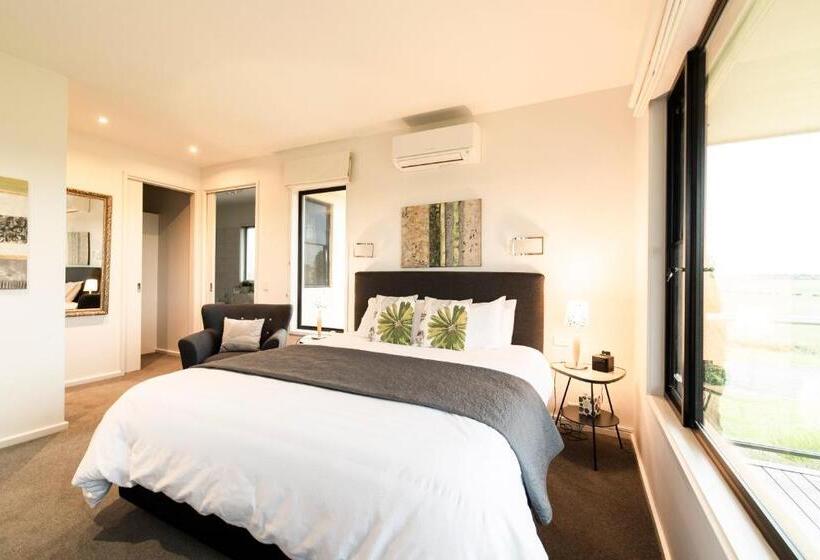 침실 1개 디럭스 아파트, Hilltop Apartments Phillip Island Adults Only