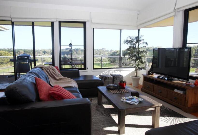 침실 1개 디럭스 아파트, Hilltop Apartments Phillip Island Adults Only