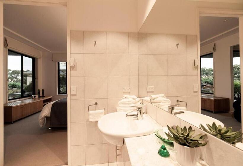 带1个卧室带花园景观的公寓, Hilltop Apartments Phillip Island   Adults Only
