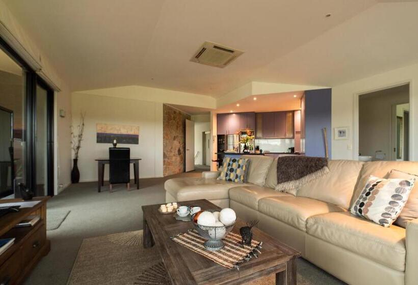 침실 1개 디럭스 아파트, Hilltop Apartments Phillip Island Adults Only