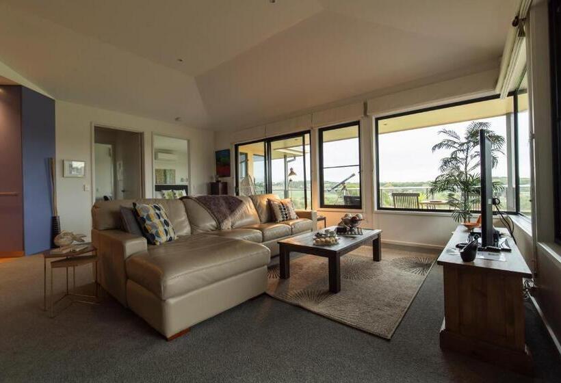 침실 1개 디럭스 아파트, Hilltop Apartments Phillip Island Adults Only