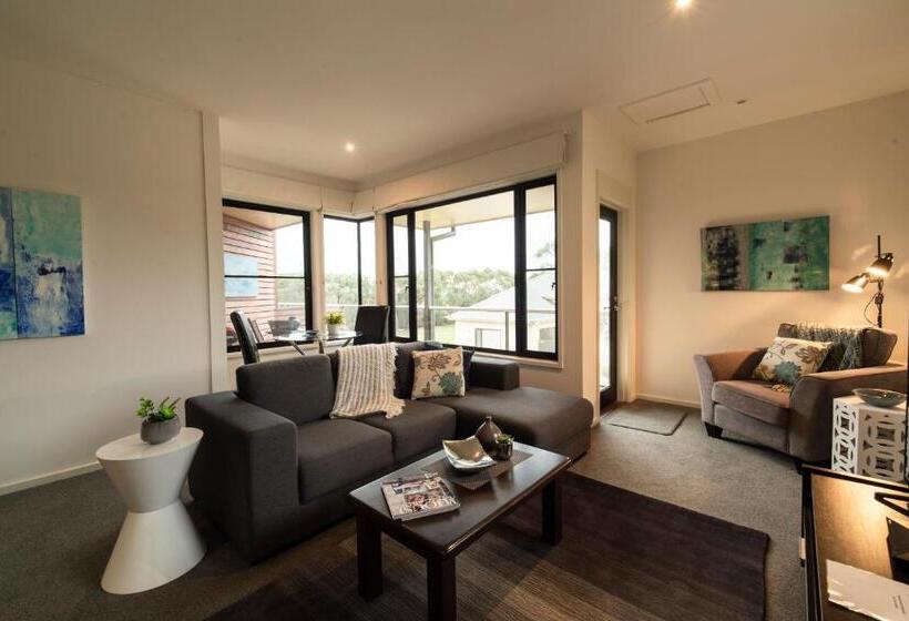 침실 1개 디럭스 아파트, Hilltop Apartments Phillip Island Adults Only