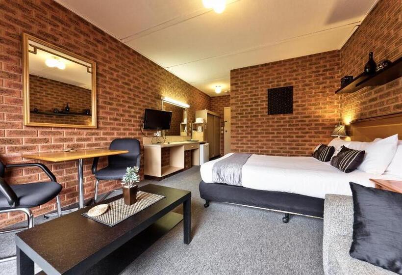 스탠다드 룸 킹사이즈 침대, Central Yarrawonga Motor Inn