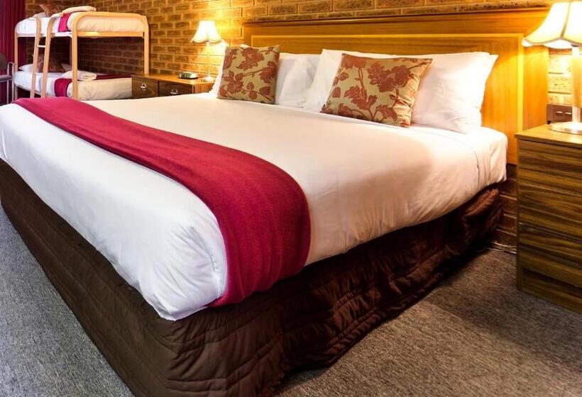 غرفة عائلية, Central Yarrawonga Motor Inn