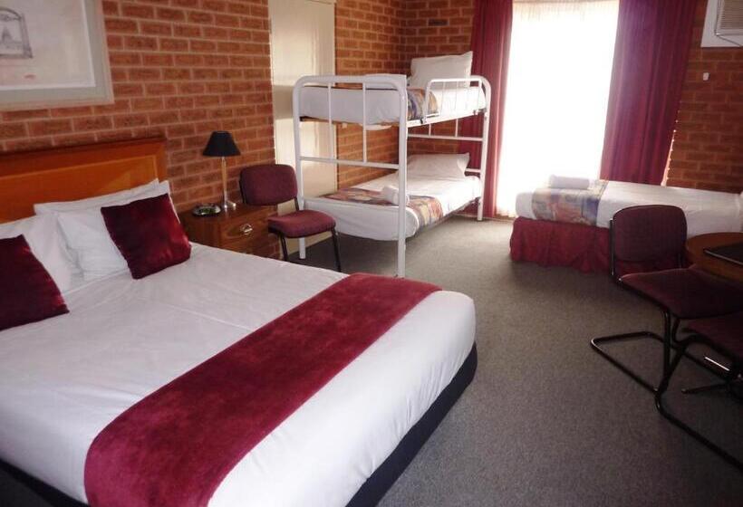 غرفة عائلية, Central Yarrawonga Motor Inn