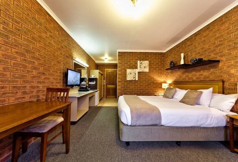 غرفة ديلوكس سرير كينج, Central Yarrawonga Motor Inn