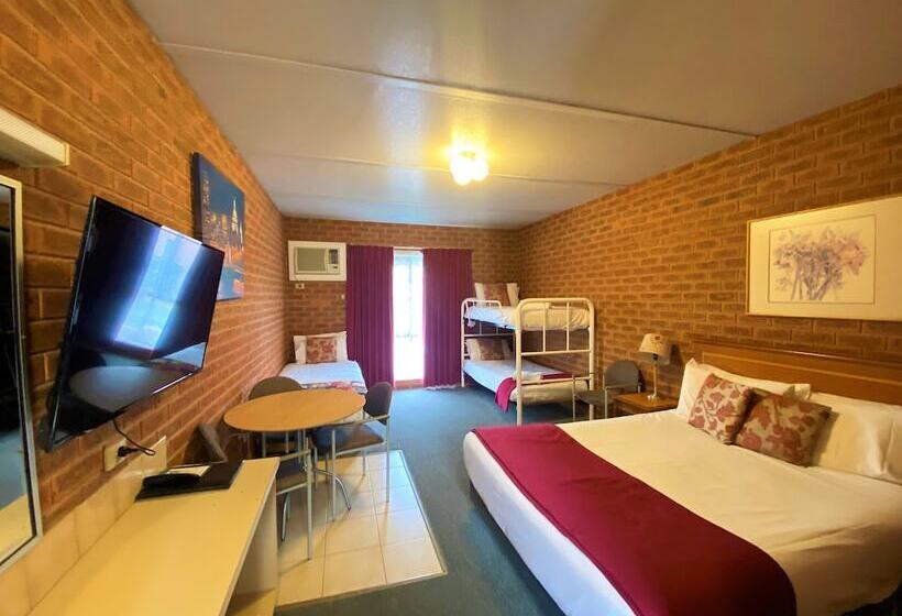 غرفة عائلية, Central Yarrawonga Motor Inn
