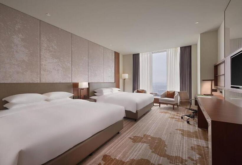 اتاق لوکس با تخت بزرگ, Courtyard By Marriott Taipei