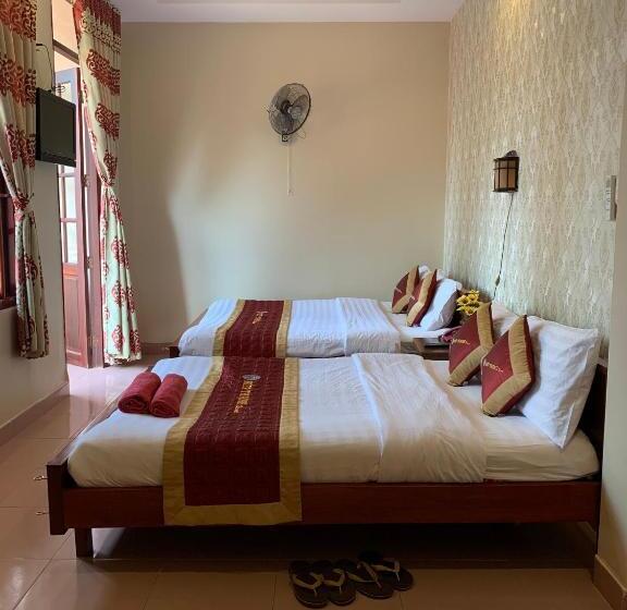 اتاق استاندارد با چشم‌انداز باغ, Hiep Thanh Resort