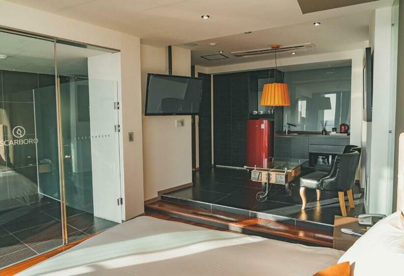 חדר דלוקס נוף לים, Scarboro