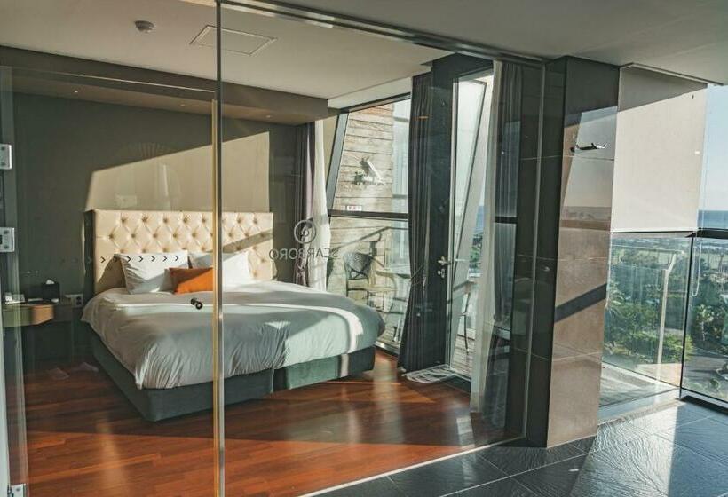 חדר דלוקס נוף לים, Scarboro