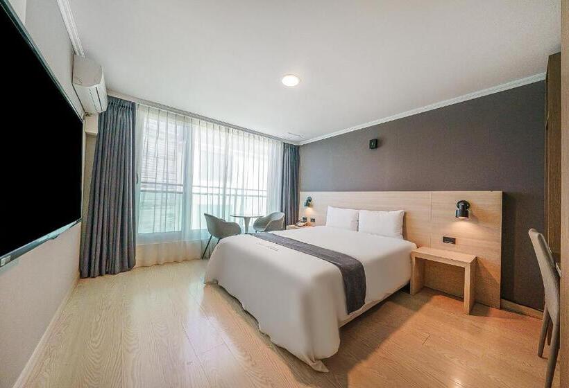 스탠다드 룸 측면 바다 전망, Gyeongpo Soo