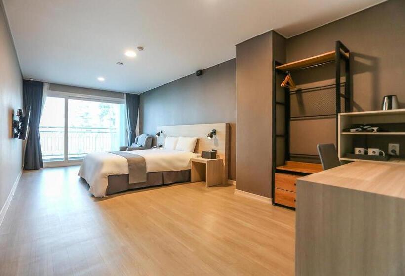 스탠다드 발코니 룸 바다 전망, Gyeongpo Soo