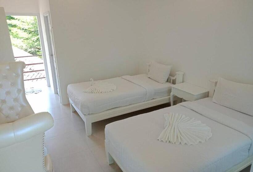 バルコニー付き１ベッドルームアパートメント, Sairee Seaview Koh Tao   Hostel