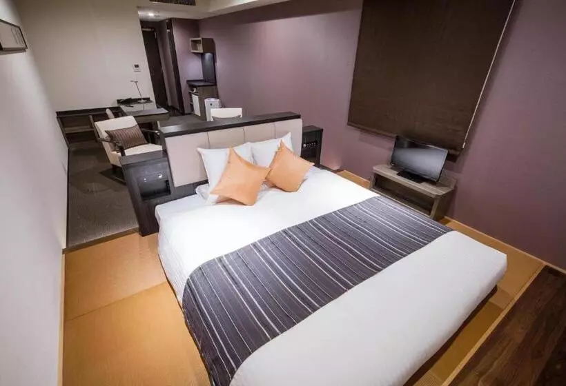 キングサイズベッドのデラックスルーム, Mystays Premier Kanazawa
