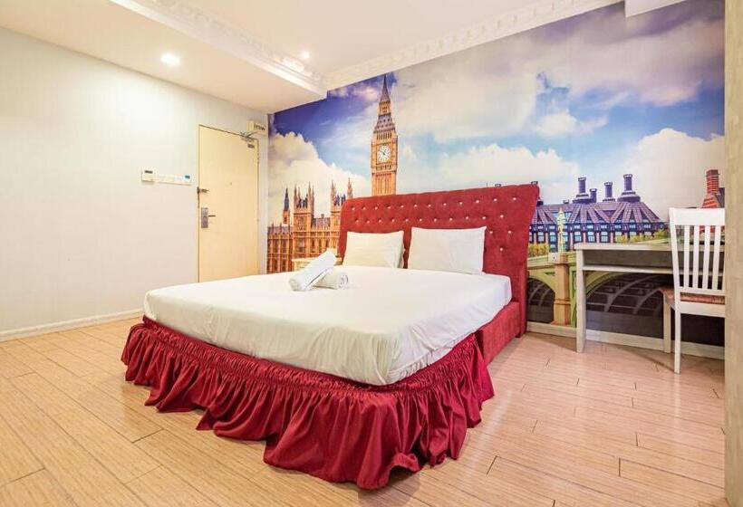 Quarto Deluxe Cama King, Swing & Pillows At Usj Taipan