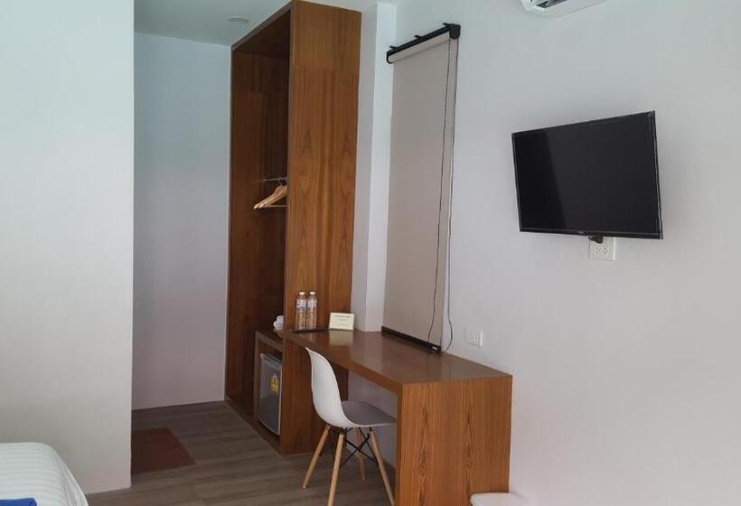 キングサイズベッドのスタンダードルーム, Jp Resort Koh Tao