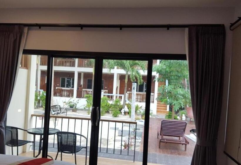 キングサイズベッドのスタンダードルーム, Jp Resort Koh Tao