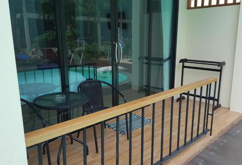 キングサイズベッドのスタンダードルーム, Jp Resort Koh Tao