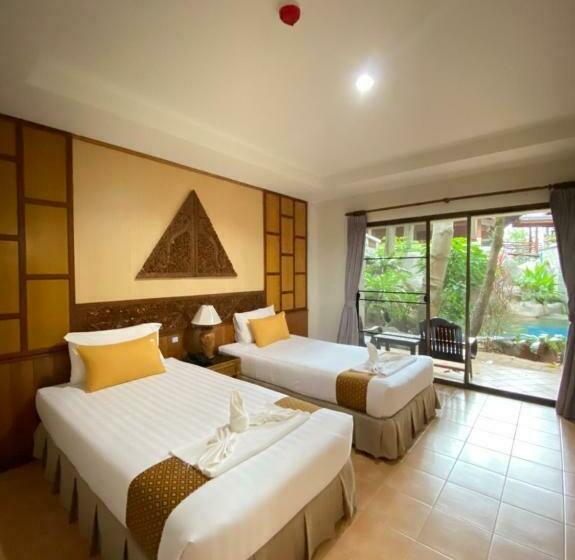 חדר סטנדרט נוף לבריכה, 100 Islands Resort & Spa