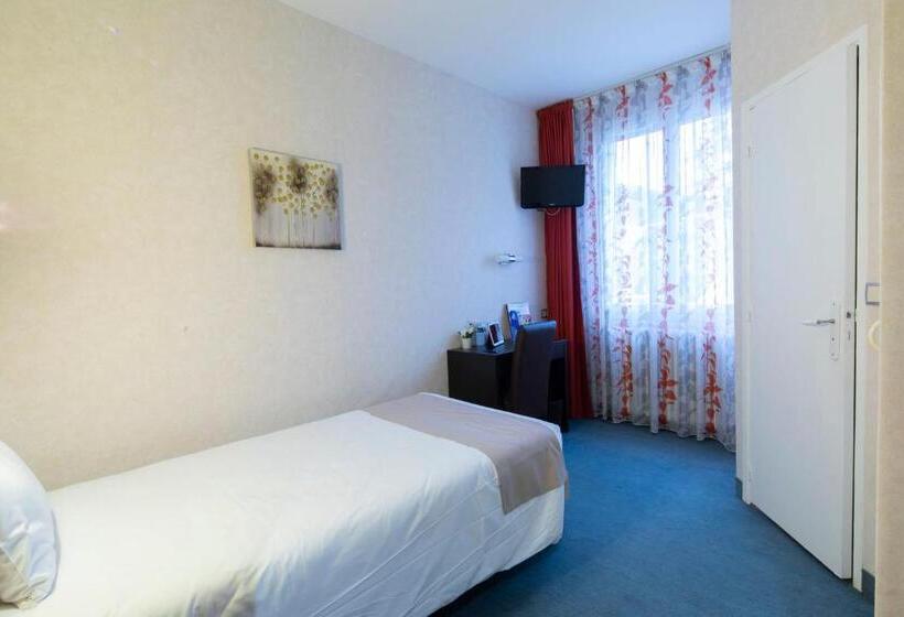 이코노미 싱글 룸, Logis Hôtel Restaurant De France