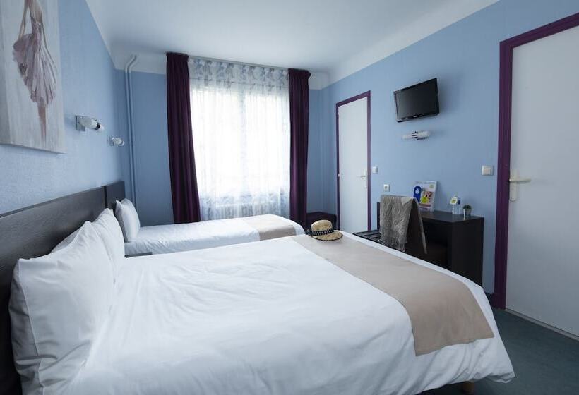 스탠다드 트리플 룸, Logis Hôtel Restaurant De France