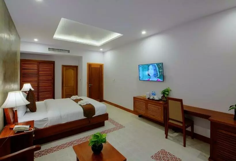 シティビューのデラックスルーム, Shadow Angkor Residence