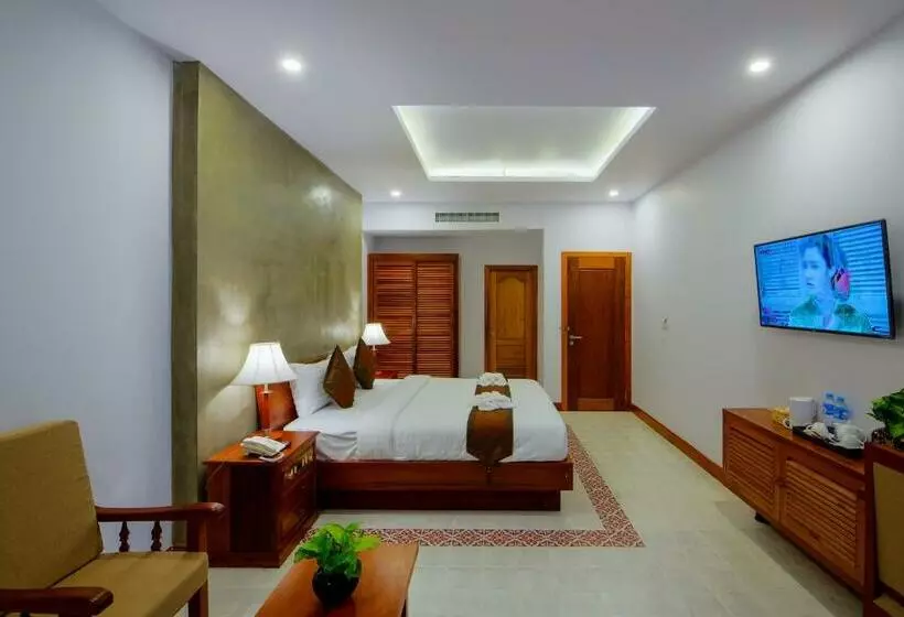 シティビューのデラックスルーム, Shadow Angkor Residence