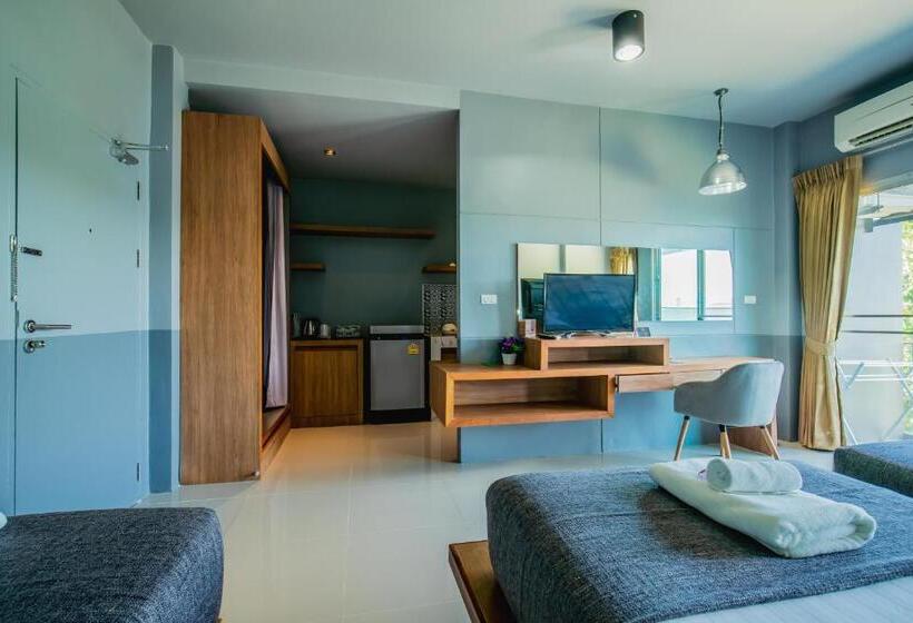 Трехместный Номер Deluxe, The Rubber Hotel Phuket