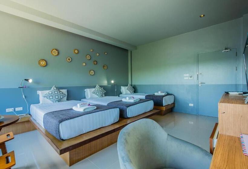 Трехместный Номер Deluxe, The Rubber Hotel Phuket