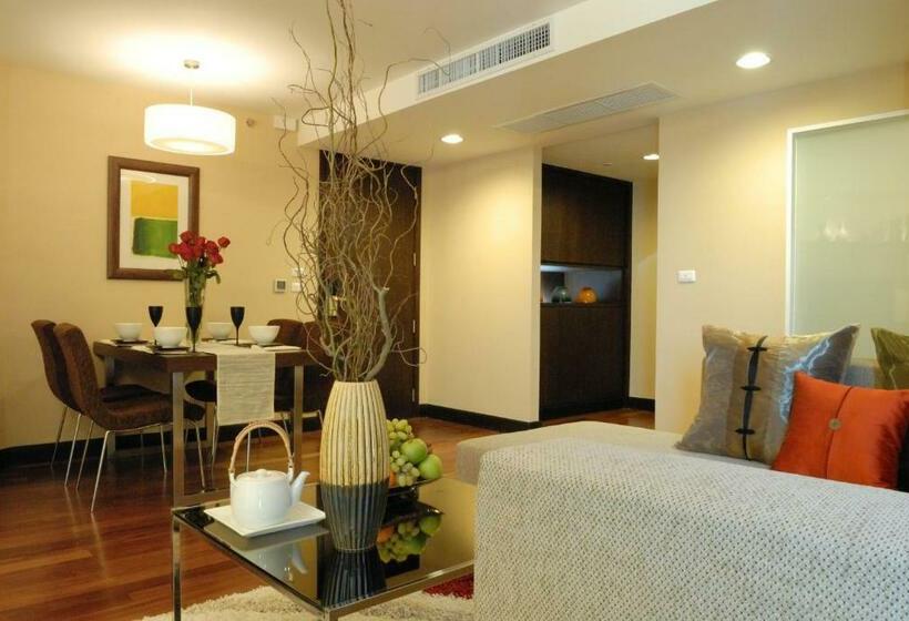 Suíte 2 Dormitórios, The Narathiwas Hotel & Residence Sathorn Bangkok