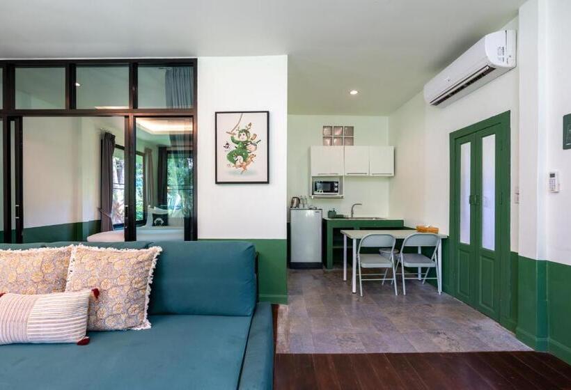 패밀리 룸, Blu Monkey Pooltara Krabi Hotel & Villas Pet Friendly