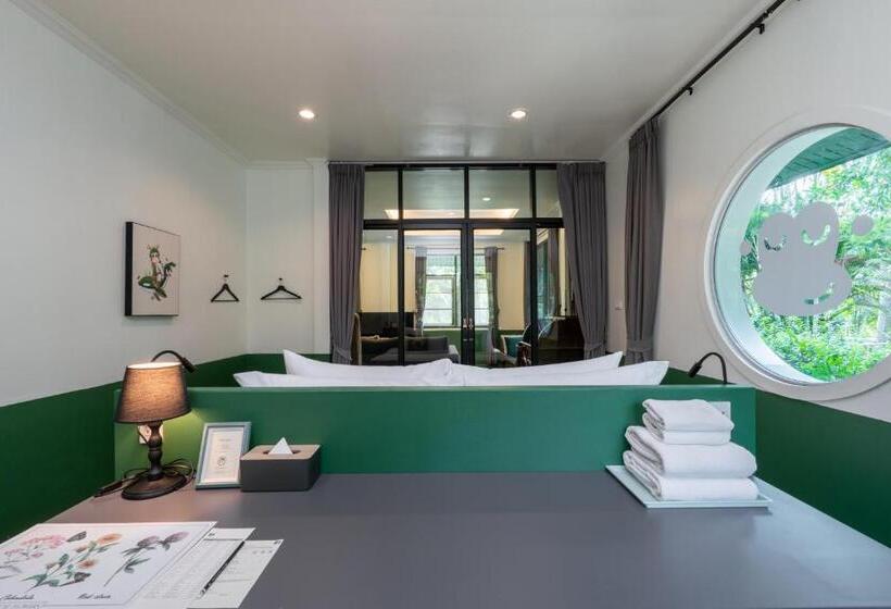 침실 2개 빌라, Blu Monkey Pooltara Krabi Hotel & Villas Pet Friendly