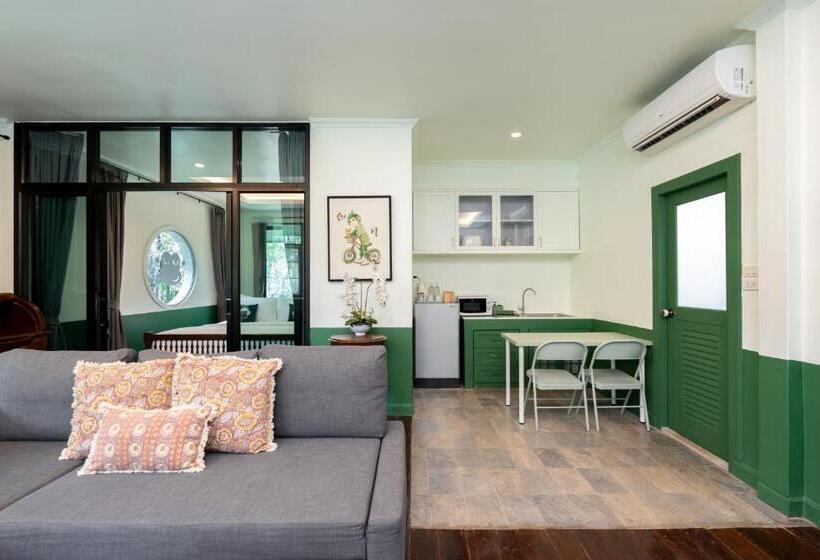 침실 2개 빌라, Blu Monkey Pooltara Krabi Hotel & Villas Pet Friendly