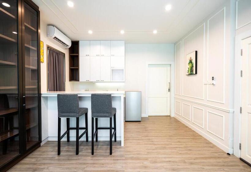 디럭스 패밀리 룸, Blu Monkey Pooltara Krabi Hotel & Villas Pet Friendly