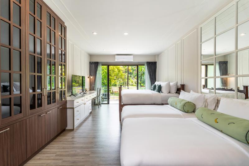 디럭스 패밀리 룸, Blu Monkey Pooltara Krabi Hotel & Villas Pet Friendly