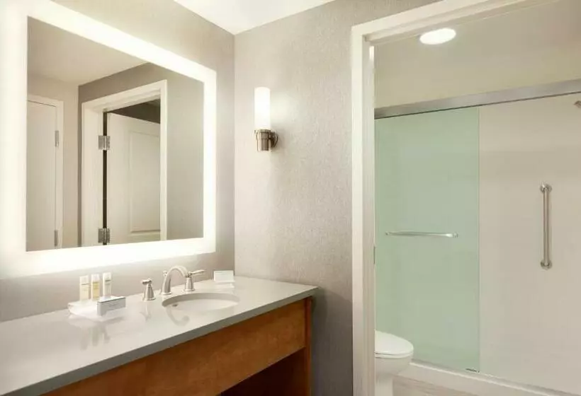 キングサイズベッドのスイートルーム, Homewood Suites By Hilton Syracuse  Carrier Circle