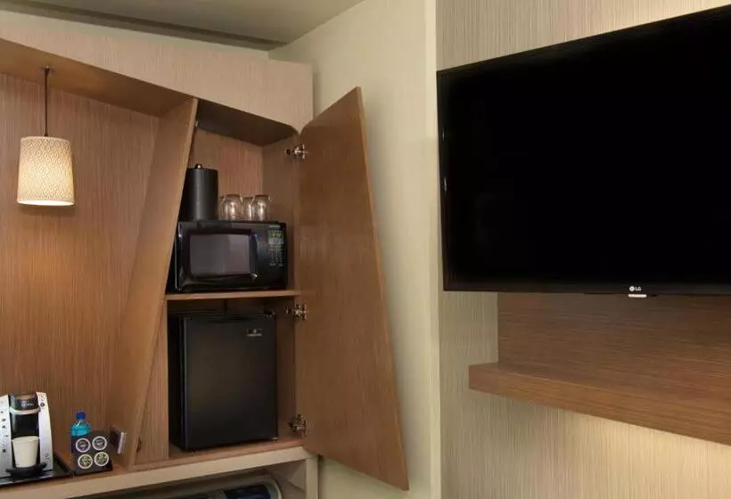 身障者適用キングサイズベッドルーム, Courtyard By Marriott Seattle Everett Downtown