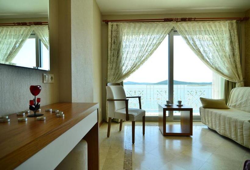 חדר סטנדרט נוף לים, Cunda Kivrak