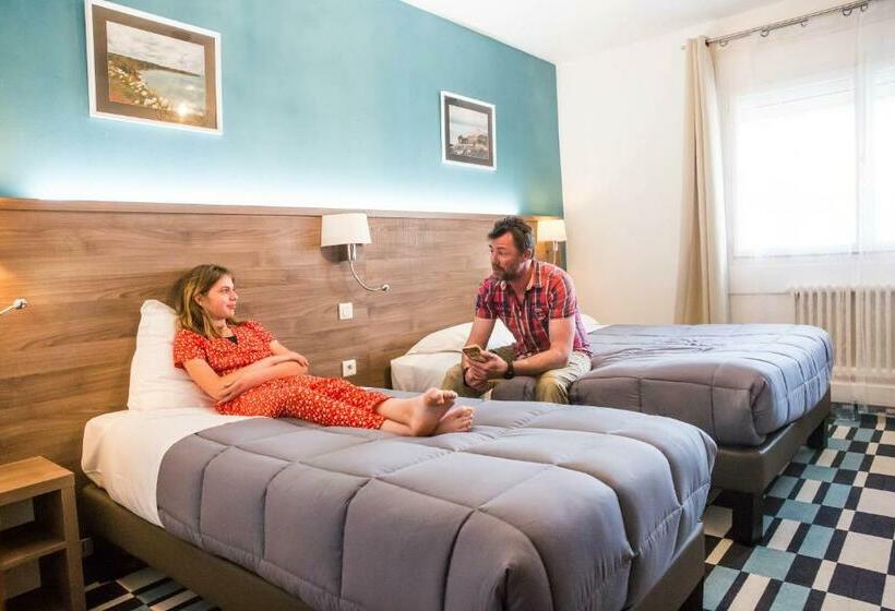 Номер Стандарт Трехместный, Hôtel Les Pieux En Cotentin