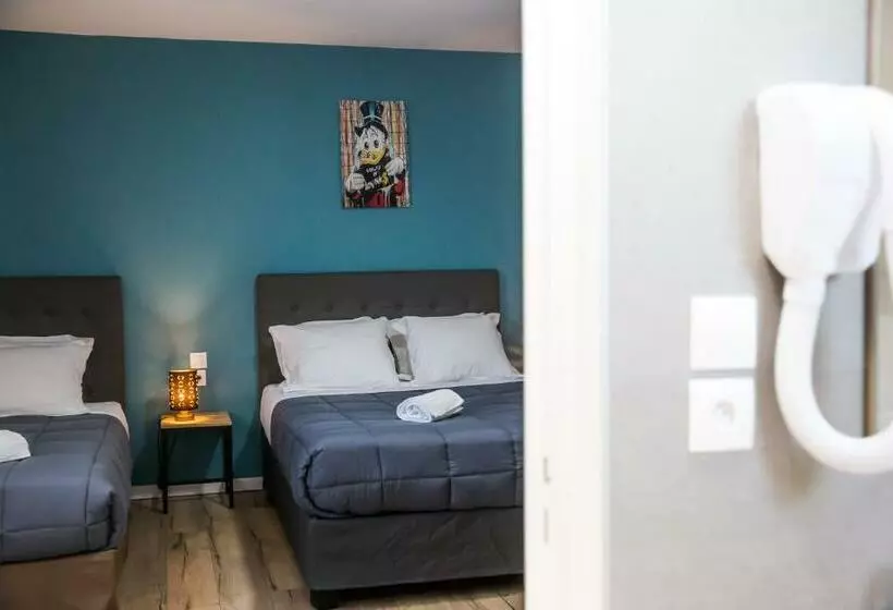 スタンダードトリプルルーム, Hôtel Les Pieux En Cotentin