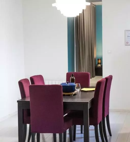 庭の見える1ベッドルームアパートメント, Hôtel Les Pieux En Cotentin
