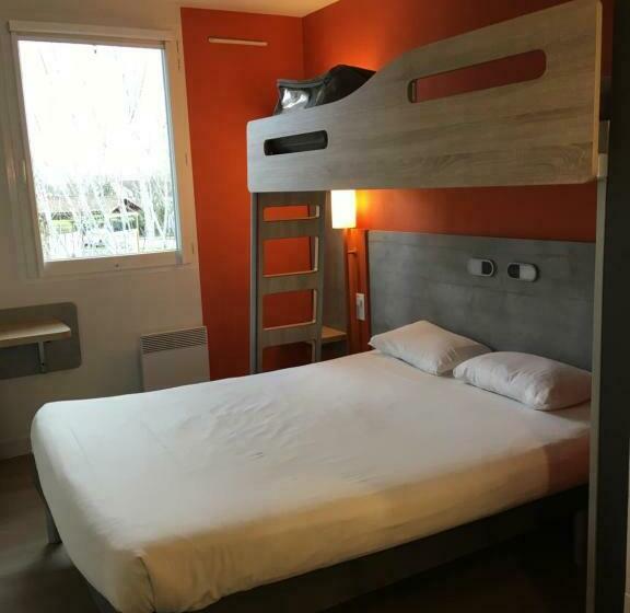 스탠다드 룸 2층 침대, Ibis Budget Rochefort