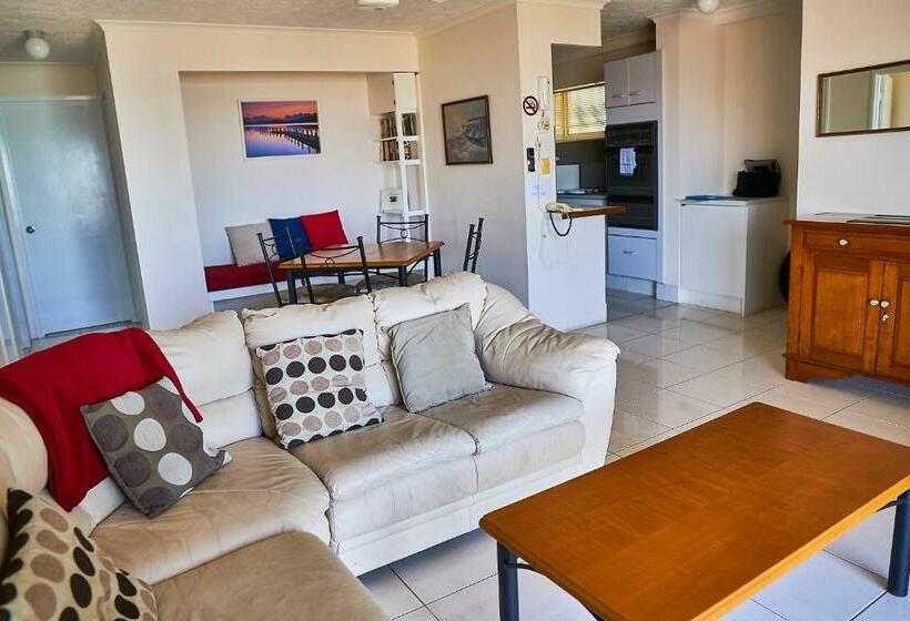 발코니가 있는 2 베드룸 아파트, Bayview Beach Holiday Apartments